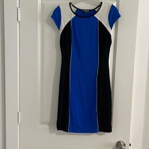 Express Color Block Dress. Size Medium.
